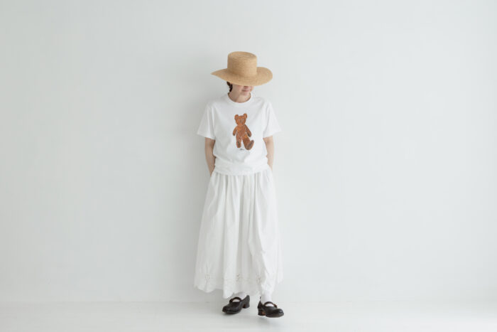 山口 一郎デザイン くまTシャツ  white　6月末 3