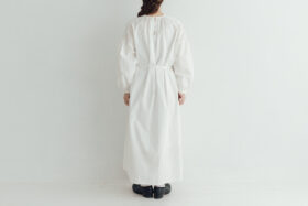 予約 G1019 ANTIQUE LACE MODERNIST ONE PIECE mat white 12月中〜12月末 3