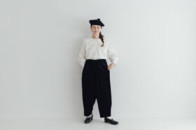 予約 G1021 AIR CORDUROY CHARLIE PANTS  black 10月初〜10月中 5