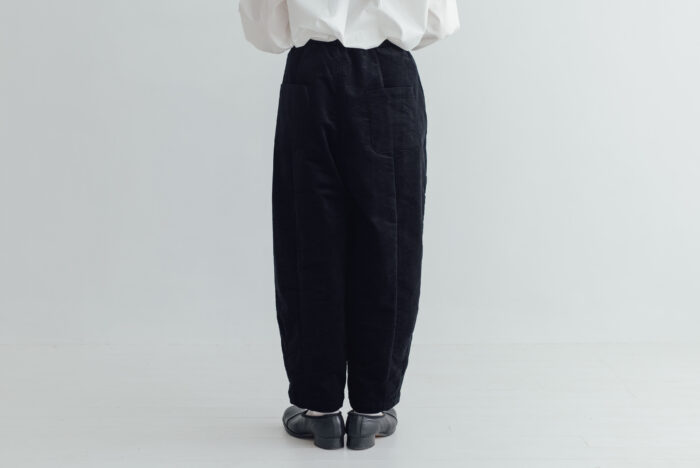 予約 G1021 AIR CORDUROY CHARLIE PANTS  black 10月初〜10月中 3