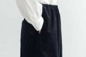 予約 G1021 AIR CORDUROY CHARLIE PANTS  black 10月初〜10月中 4