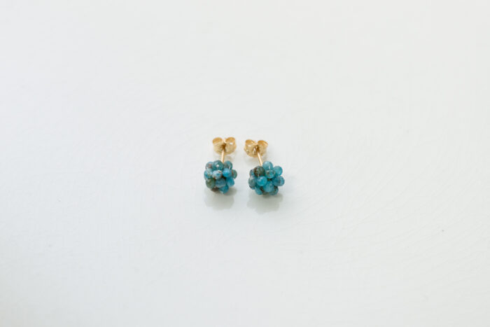 ♯015 鉱石 ピアス 1