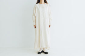 予約 G1022 ANTIQUE LACE SLEEVE ATELIER ONE PIECE royal white 2月初〜2月中 1