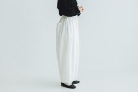 予約 G1036 ANTIQUE LACE NOUVEAU PANTS white 3月初〜3月中 2