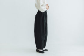 予約 G1036 ANTIQUE LACE NOUVEAU PANTS noir 3月初〜3月中 2