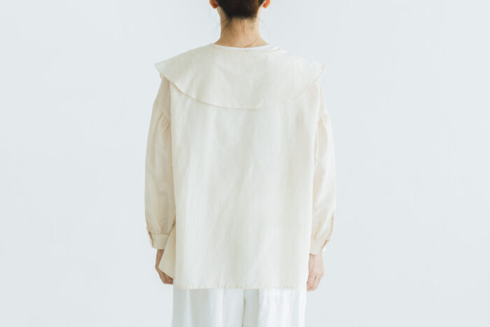 予約 R300 SHEER HAORI BLOUSE  ecru 4月末〜5月初 3