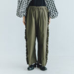 予約 G1025 VIVIENNE PANTS mat khaki 2月中〜2月末