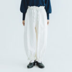 予約 R280 ANKLE TIED PANTS white  2月中〜2月末