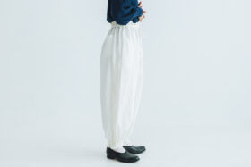 予約 R280 ANKLE TIED PANTS white  2月中〜2月末 2