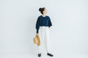 予約 R280 ANKLE TIED PANTS white  2月中〜2月末 6