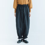 予約 R280 ANKLE TIED PANTS black  2月中〜2月末