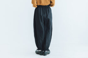 予約 R280 ANKLE TIED PANTS black  2月中〜2月末 3