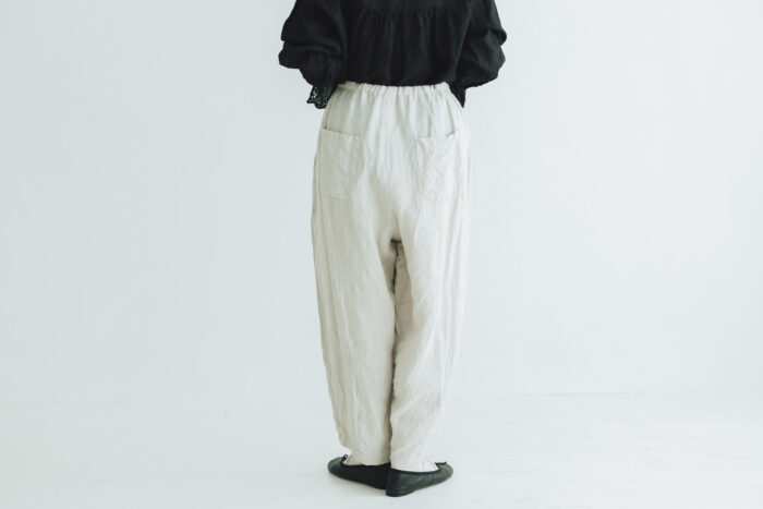 予約 G1046 NATURAL DRY CHARLIE PANTS kinari 3月末〜4月初 3