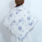 No.7446 TRELLIS C.S SUMMER BLANKET London Blue Willow  5-7月