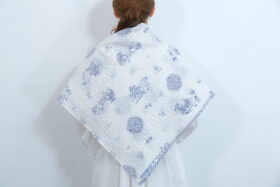 No.7446 TRELLIS C.S SUMMER BLANKET London Blue Willow  5-7月 3