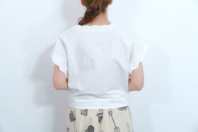 No.7482 SCALLOPED CACHECOEUR BLOUSE  5-7月 3