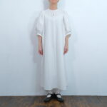 No.7485 BIG BALLOON SLEEVE DRESS  5-7月