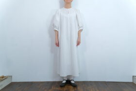 No.7485 BIG BALLOON SLEEVE DRESS  5-7月 1