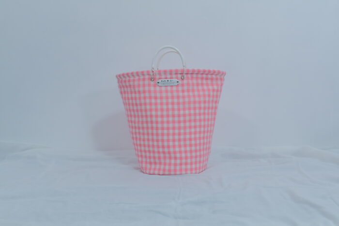 No.7506 LINEN GINGHAM CHECK BUCKET  5-7月 1