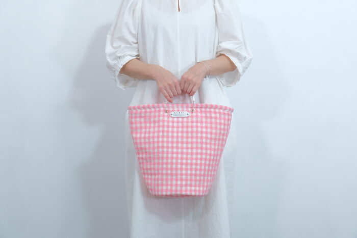 No.7506 LINEN GINGHAM CHECK BUCKET  5-7月 4