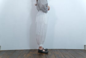 No.7516 GARMENT DYE LAWN PETTICOAT PANTS  8-10月 2