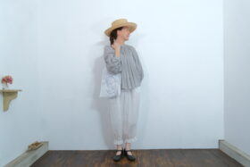 No.7520 GARMENT DYE LAWN GATHER SMOCK  8-10月 6