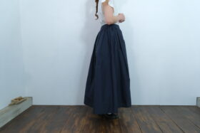 No.7665 C/PE.T TUCK LONG SKIRT 8-10月 2