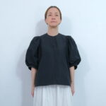 No.7667 C/PE.T BIG BALLOON SLEEVE BLOUSE 8-10月