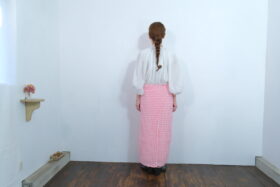 No.7510 LINEN GINGHAM CHECK APRON  5-7月 3