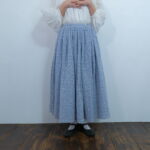 No.7445 TRELLIS C.S GATHER SKIRT  5-7月