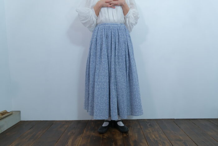 No.7445 TRELLIS C.S GATHER SKIRT  5-7月 1