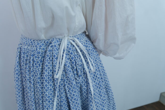 No.7445 TRELLIS C.S GATHER SKIRT  5-7月 4