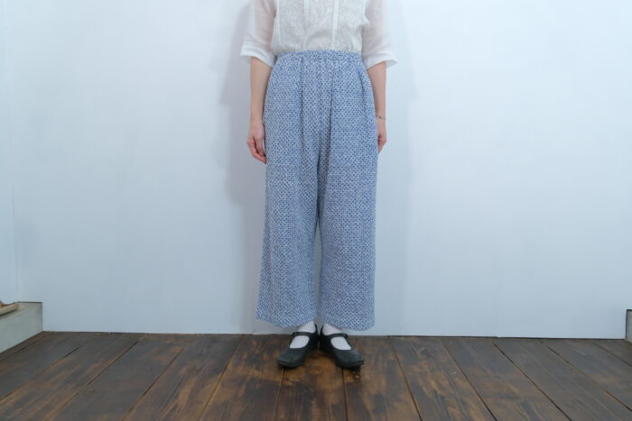 No.7442 TRELLIS C.S RELAX GUM PANTS  5-7月 1