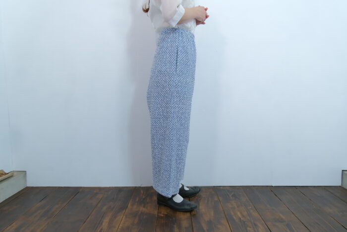 No.7442 TRELLIS C.S RELAX GUM PANTS  5-7月 2